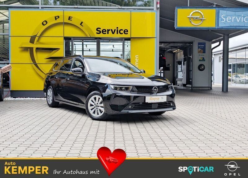 Black metallic Gebraucht 2024 Opel Astra Enjoy Kombi | 22.850 € (Fairer Preis) - Bild 1/4