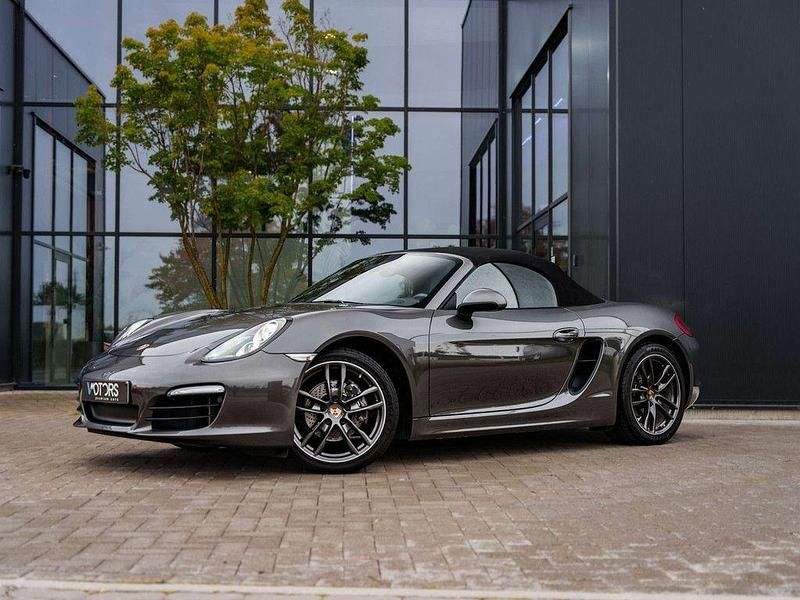Grau Gebraucht 2015 Porsche Boxster Cabrio | 47.995 € (Etwas zu teuer) - Bild 1/4