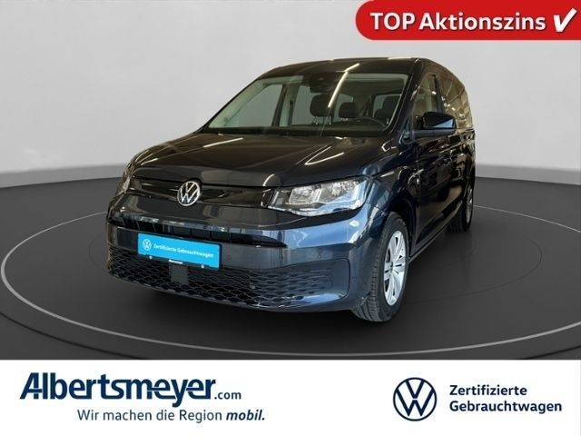 Blau Gebraucht 2024 VW Caddy Maxi Basis Van / Kleinbus | 32.399 € (Teuer) - Bild 1/4