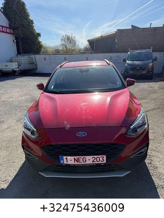 Brugt Ford Focus Active 120 HK (88 kW) 2020 Rød Sedan