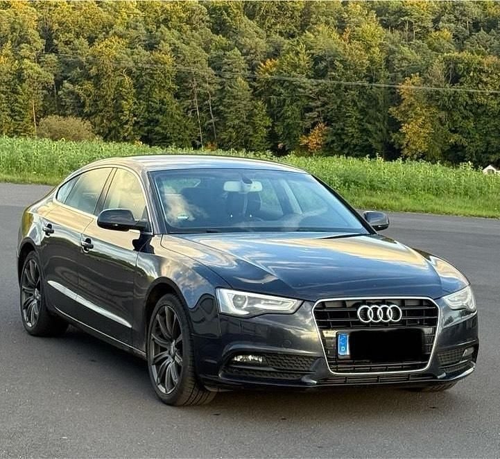 Schwarz Gebraucht 2012 Audi A5 Sportback Limousine | 8.750 € (Superpreis) - Bild 1/4