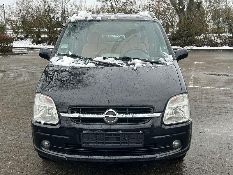 Gebraucht Opel Agila Njoy 75 PS (55 kW) 2002 Schwarz Van / Kleinbus