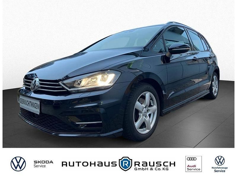 Schwarz Gebraucht 2017 VW Golf Sportsvan Allstar Van / Kleinbus | 16.790 € (Fairer Preis) - Bild 1/4