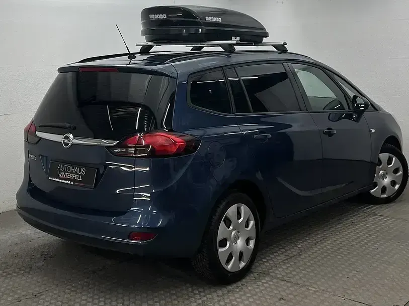 Gebraucht Opel Zafira Tourer Active 120 PS (88 kW) 2015 Nacht blau Van / Kleinbus