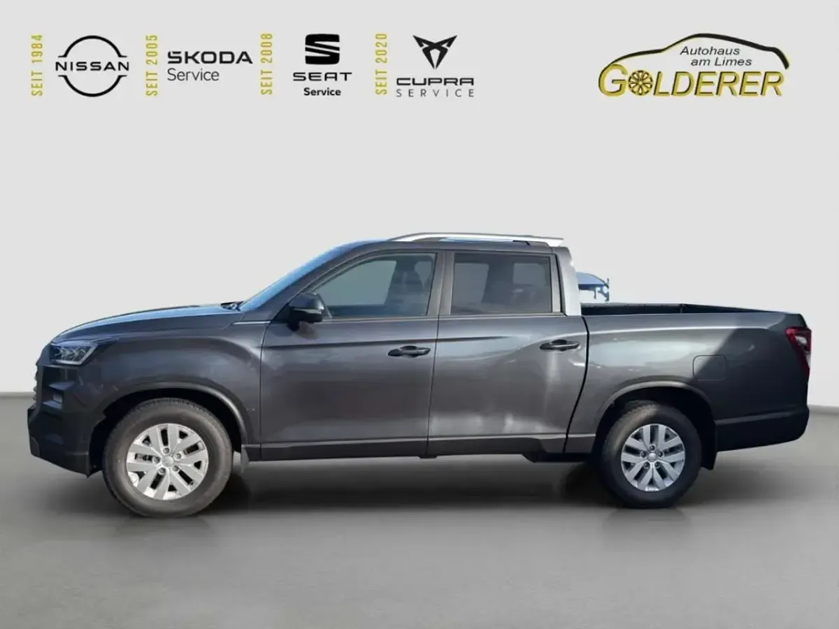 Neu KGM Musso 201 PS (147 kW) 2026 Marble gray Pickup