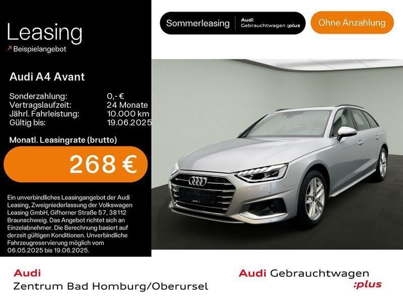 Silber Gebraucht 2024 Audi A4 Advanced Plus Kombi | 37.580 € (Fairer Preis) - Bild 1/4