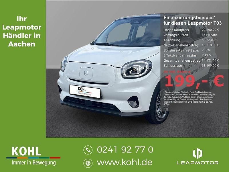 Neu Leapmotor T03 69 kW (95 PS) 2026 Weiss Kleinwagen