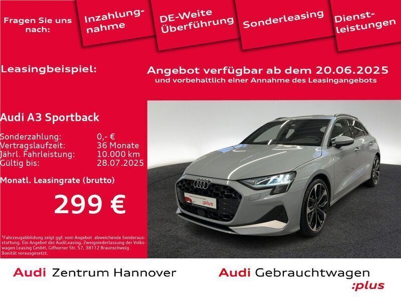 Andere farbe Gebraucht 2024 Audi A3 Sportback Advanced Plus Limousine | 40.950 € - Bild 1/4