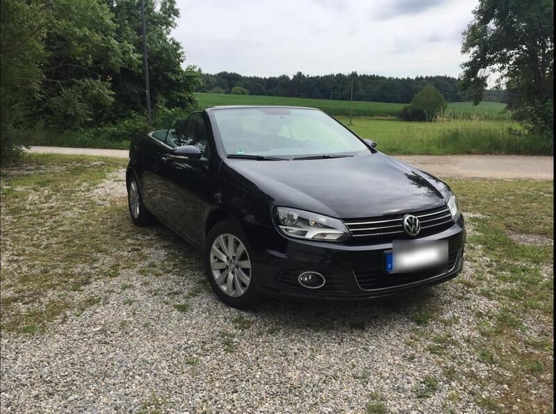 Schwarz Gebraucht 2012 VW Eos Cabrio | 7.500 € (Fairer Preis) - Bild 1/4