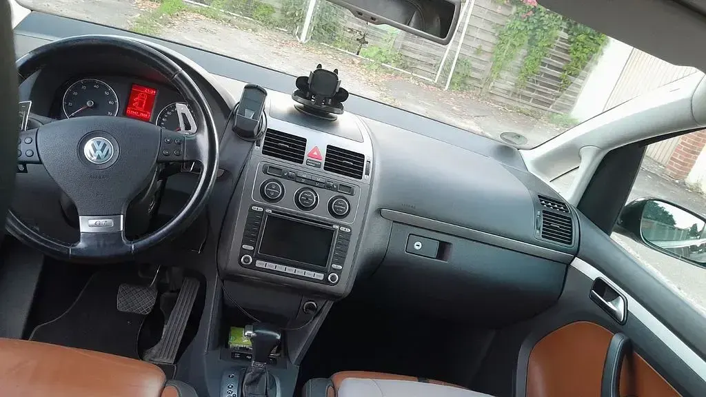 Gebraucht VW Touran Highline 170 PS (125 kW) 2007 Schwarz Van / Kleinbus