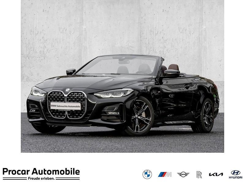 Schwarz Gebraucht 2023 BMW 430 Cabriolet M Sport Cabrio | 47.390 € (Etwas zu teuer) - Bild 1/4