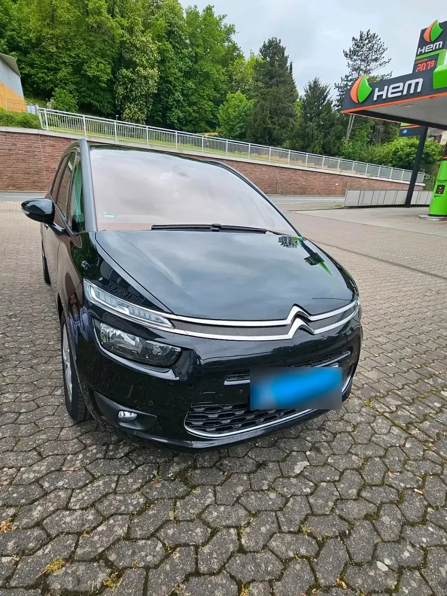 Gebraucht Citroën C4 Picasso 120 PS (88 kW) 2015 Schwarz Van / Kleinbus