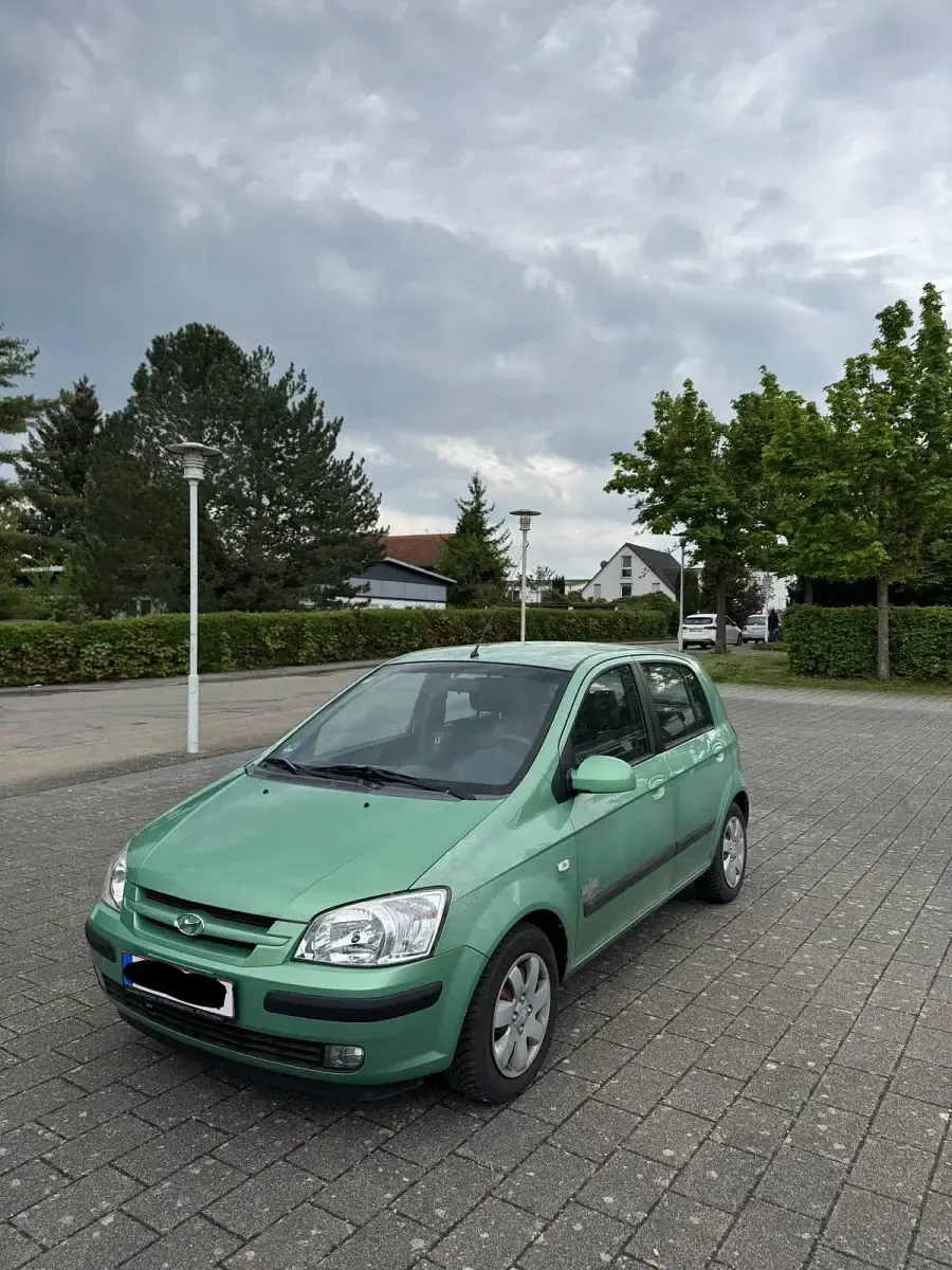 Gebraucht Hyundai Getz 82 PS (60 kW) 2003 Grün Kleinwagen