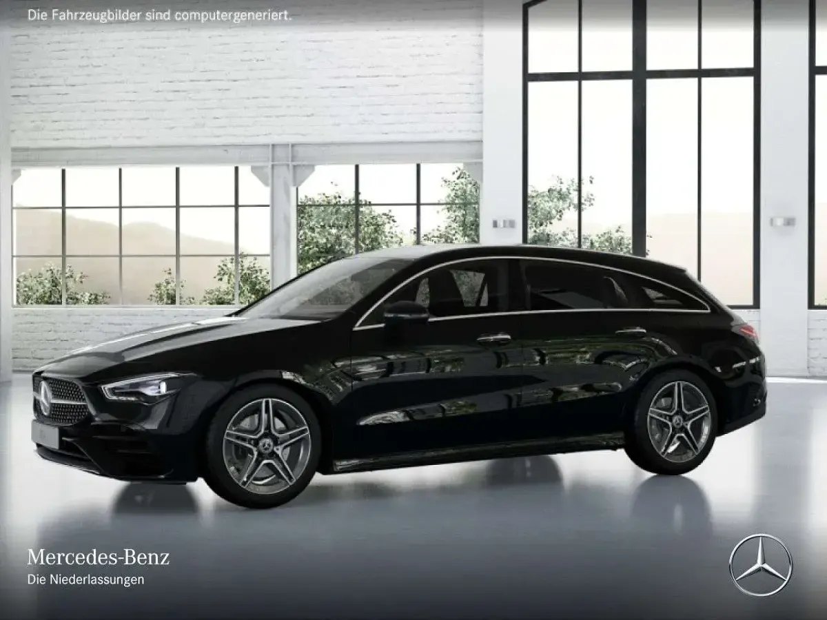 Gebraucht Mercedes CLA200 AMG 163 PS (119 kW) 2025 Kosmosschwarz Kombi