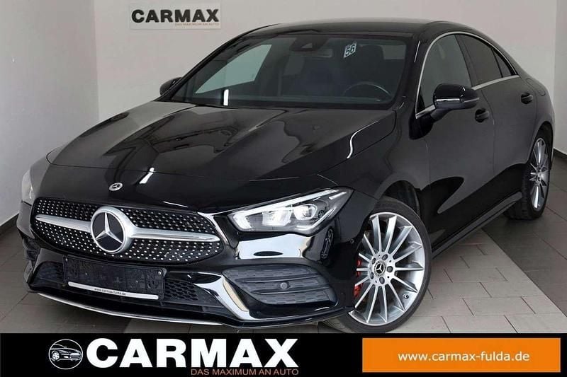 Kosmosschwarz (metallic) Gebraucht 2022 Mercedes E250 AMG Coupé | 28.500 € (Fairer Preis) - Bild 1/4