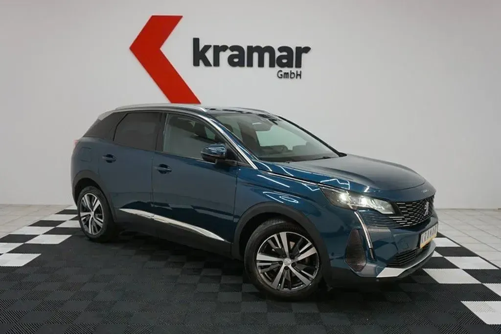 Gebraucht Peugeot 3008 Allure 131 PS (96 kW) 2021 Blau SUV