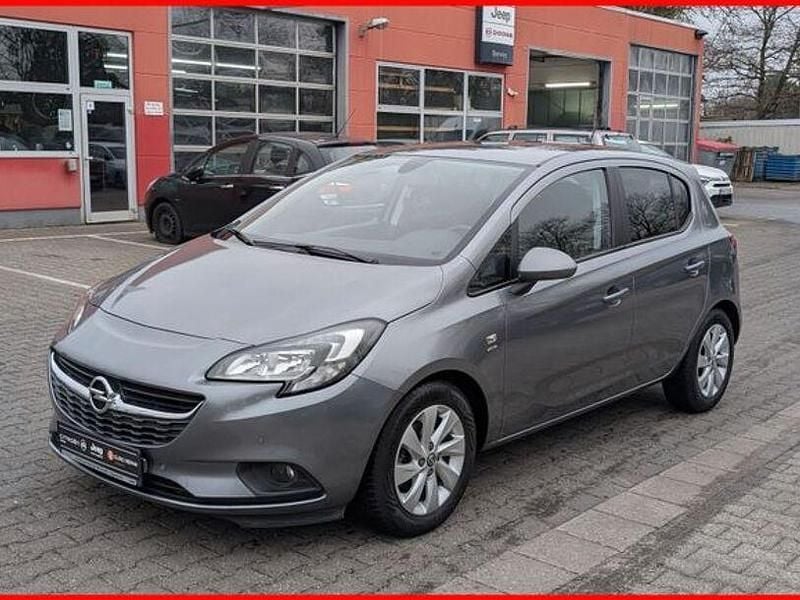Grau Gebraucht 2017 Opel Corsa Active Limousine | 10.950 € - Bild 1/4