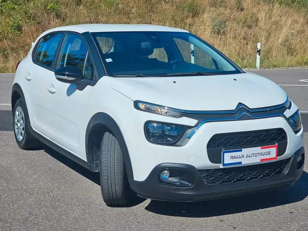 Gebraucht Citroën C3 Feel 102 PS (75 kW) 2021 Weiß Kleinwagen