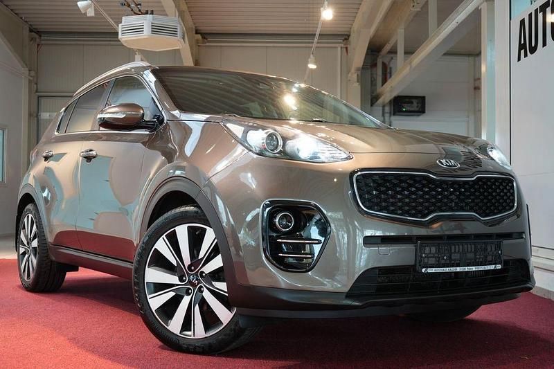 Braun Gebraucht 2018 Kia Sportage Advance SUV | 16.890 € (Fairer Preis) - Bild 1/4