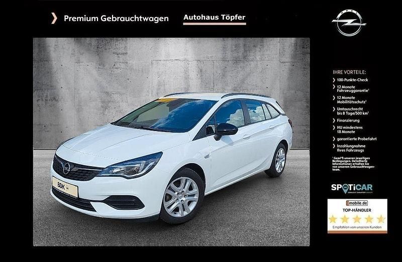 Gebraucht Opel Astra Edition 122 PS (89 kW) 2022 Weiß Kombi