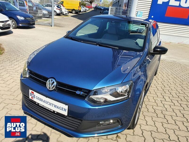 Blau Gebraucht 2013 VW Polo BlueGT Kleinwagen | 7.449 € (Fairer Preis) - Bild 1/4