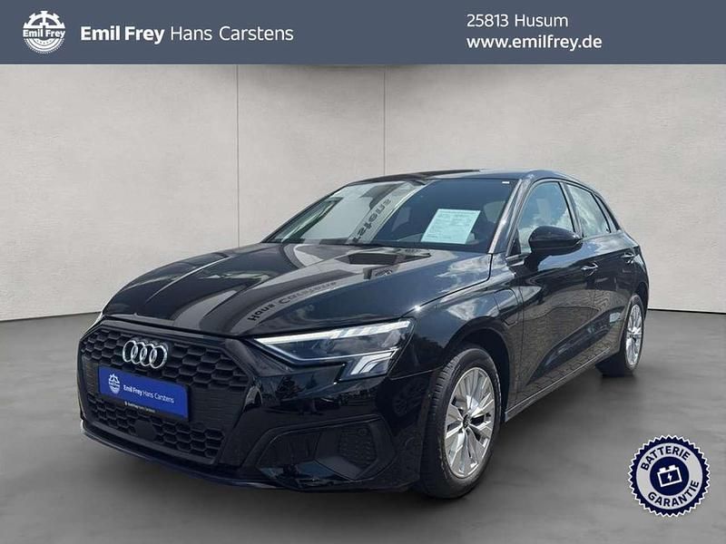 Schwarz Gebraucht 2023 Audi A3 Sportback e-tron Sport Limousine | 27.980 € (Fairer Preis) - Bild 1/3