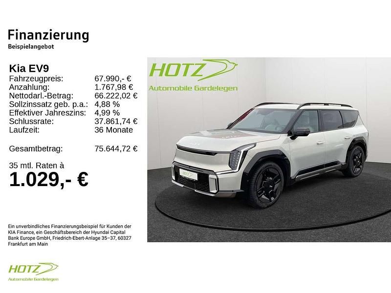 Gebraucht Kia EV9 GT-Line 283 kW (385 PS) 2025 (isg) ivory silver m SUV