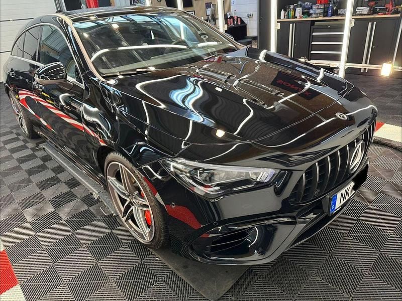 Schwarz Gebraucht 2020 Mercedes CLA45 AMG Shooting Brake AMG Kombi | 42.600 € (Fairer Preis) - Bild 1/4