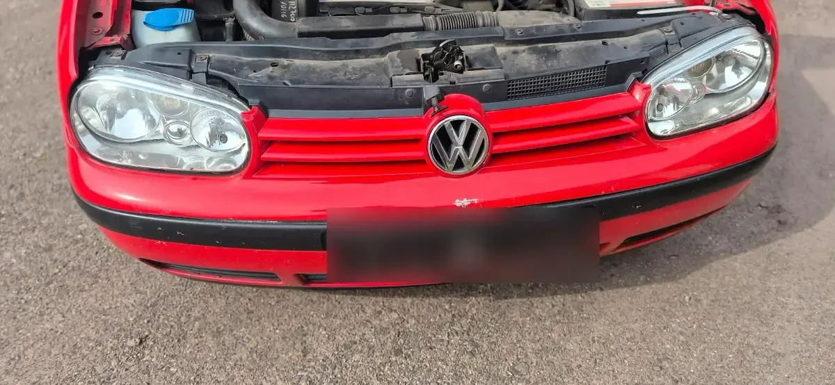 Gebraucht VW Golf IV 75 PS (55 kW) 2002 Rot Kleinwagen