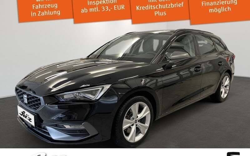 Schwarz Gebraucht 2024 Seat Leon ST FR Kombi | 27.748 € (Fairer Preis) - Bild 1/4