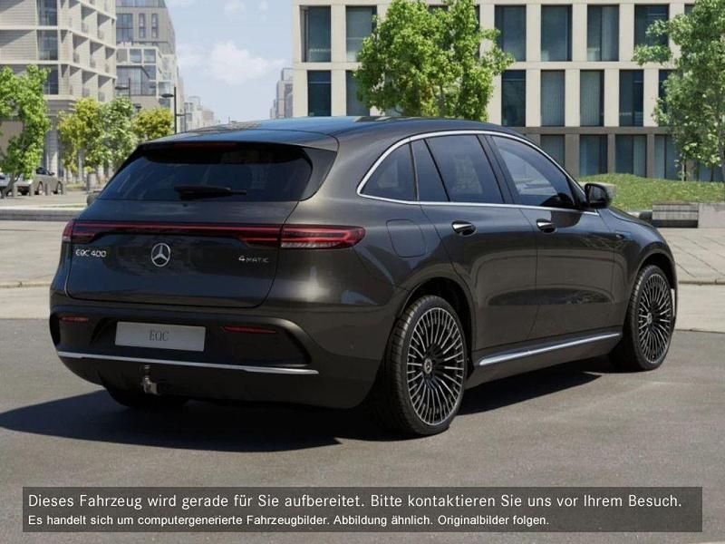 Gebraucht Mercedes EQC400 AMG line 300 kW (408 PS) 2021 Graphitgrau SUV