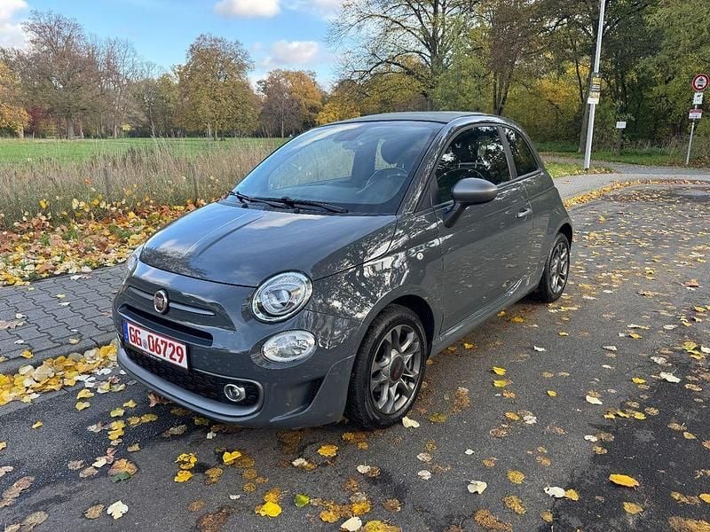 Grau Gebraucht 2020 Fiat 500C Sport Cabrio | 9.800 € (Guter Preis) - Bild 1/4