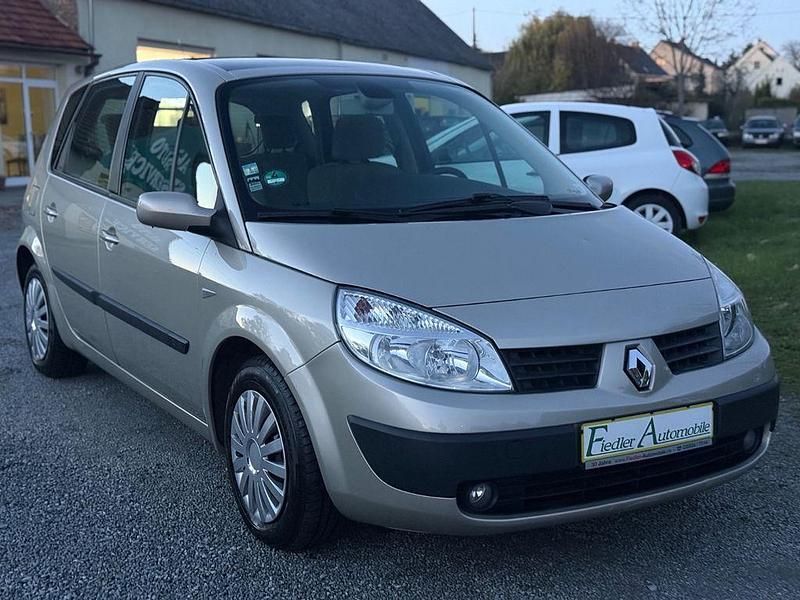 Gebraucht Renault Scénic II Dynamique 111 PS (81 kW) 2006 Silber Van / Kleinbus