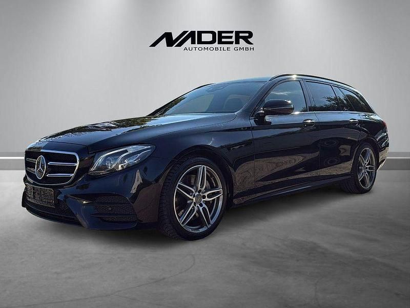 Schwarz Gebraucht 2018 Mercedes E400 Limousine | 23.990 € (Guter Preis) - Bild 1/4