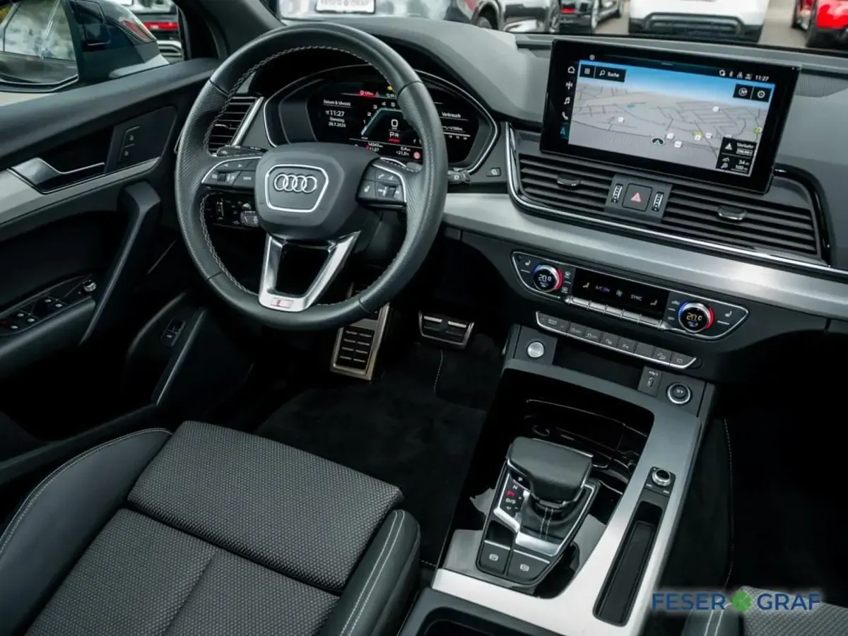 Gebraucht Audi Q5 Sportback Design 204 PS (150 kW) 2025 Mythosschwarz metallic SUV