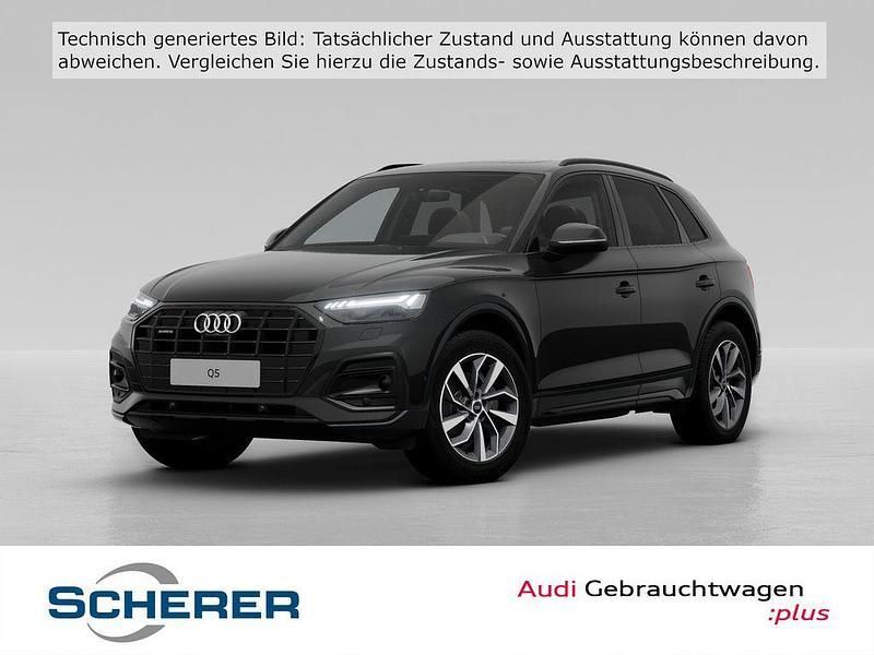 Mythosschwarz metallic Gebraucht 2024 Audi Q5 Advanced Plus SUV | 49.990 € (Etwas zu teuer) - Bild 1/3