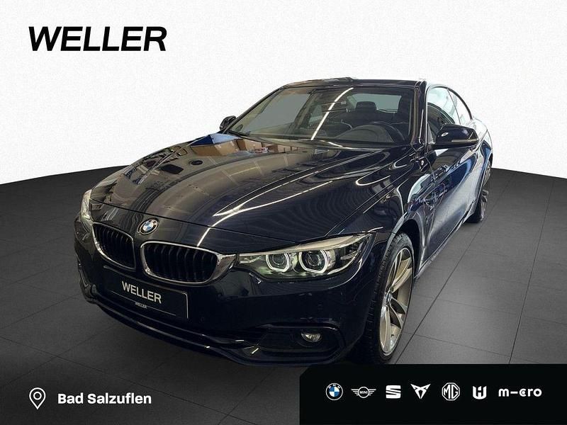 Imperialblau (blau) Gebraucht 2018 BMW 420 Sport Line Coupé | 23.290 € (Fairer Preis) - Bild 1/4