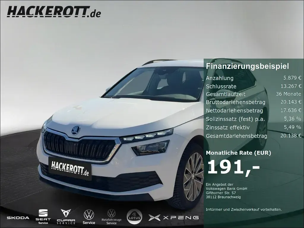 Gebraucht Skoda Kamiq Clever 115 PS (84 kW) 2021 SUV