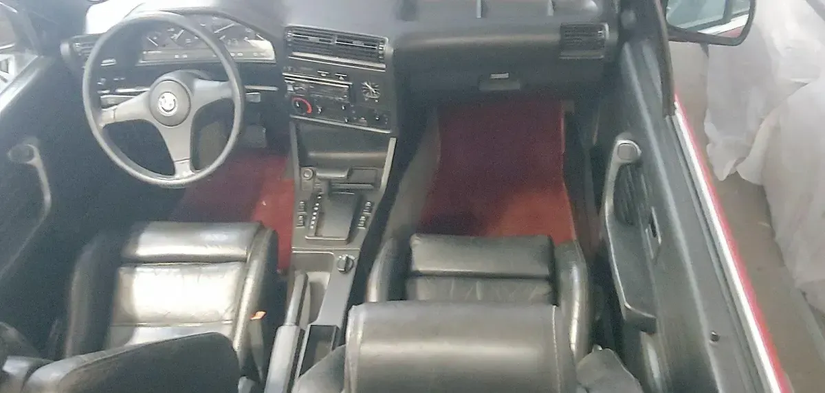 Gebraucht BMW 325 Cabriolet 170 PS (125 kW) 1987 Rot Cabrio