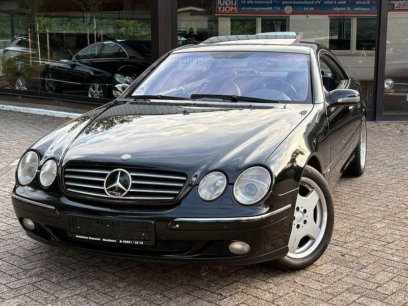 Schwarz Gebraucht 2001 Mercedes CL600 Coupé | 9.999 € - Bild 1/4