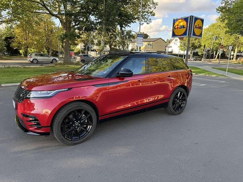 Rot Gebraucht 2022 Land Rover Range Rover Velar SE Dynamic SUV | 62.999 € - Bild 1/4