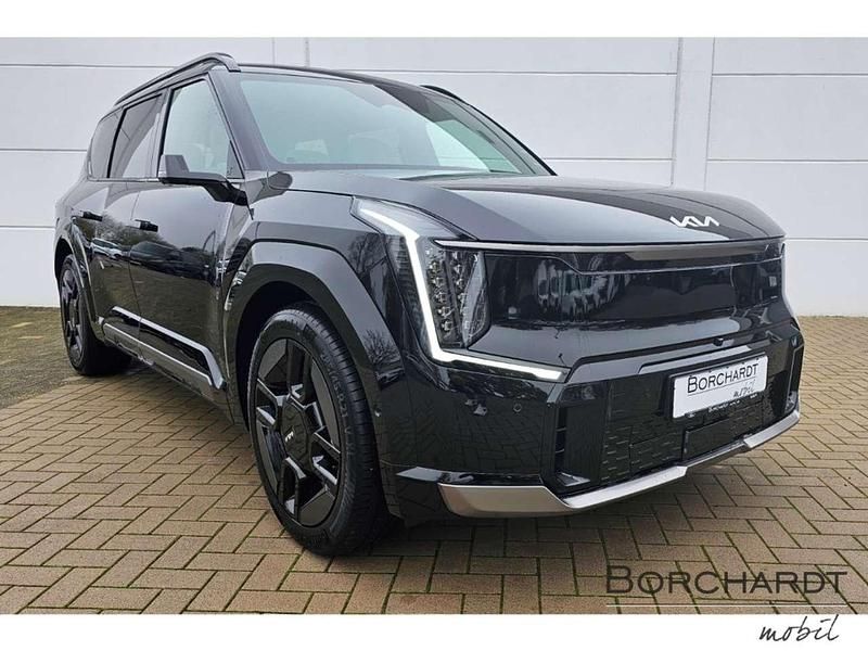 Neu Kia EV9 GT-Line 283 kW (385 PS) 2025 (abp) aurora black pearl m (schwarz) SUV