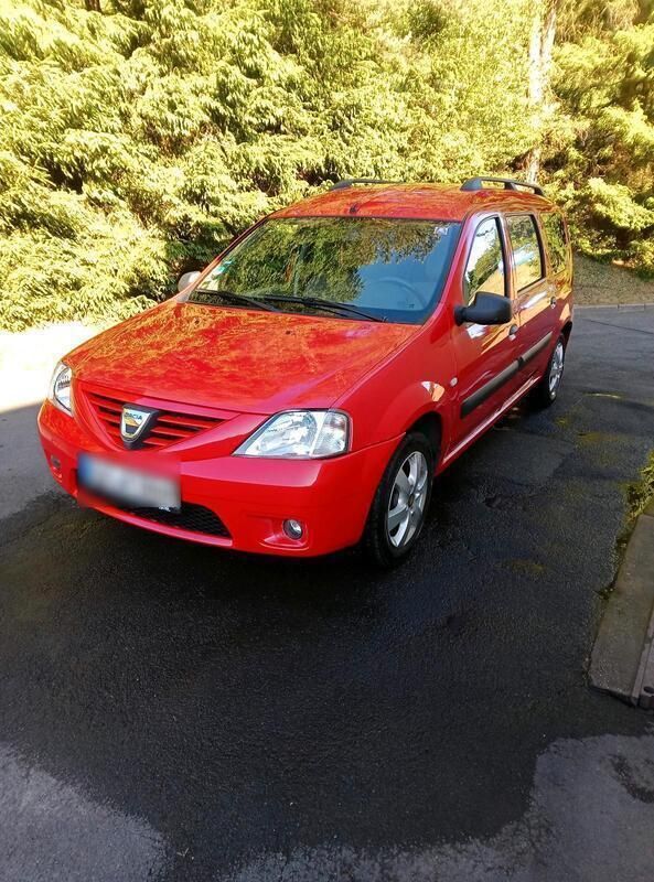 Rot Gebraucht 2007 Dacia Logan Limousine | 1.000 € (Fairer Preis) - Bild 1/4