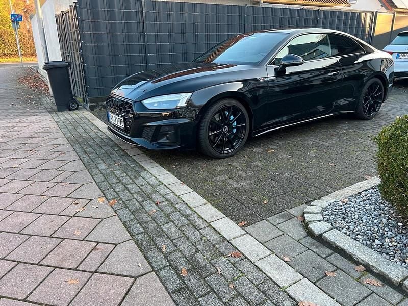 Schwarz Gebraucht 2021 Audi A5 S-Line Coupé | 29.999 € (Guter Preis) - Bild 1/4