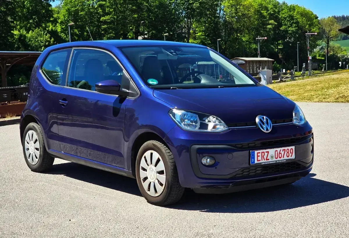 Gebraucht VW up! move up! 75 PS (55 kW) 2018 Blau Kleinwagen