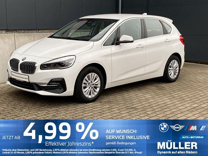 Weiß Gebraucht 2019 BMW 220 Active Tourer Luxury Line Van / Kleinbus | 21.490 € (Fairer Preis) - Bild 1/4
