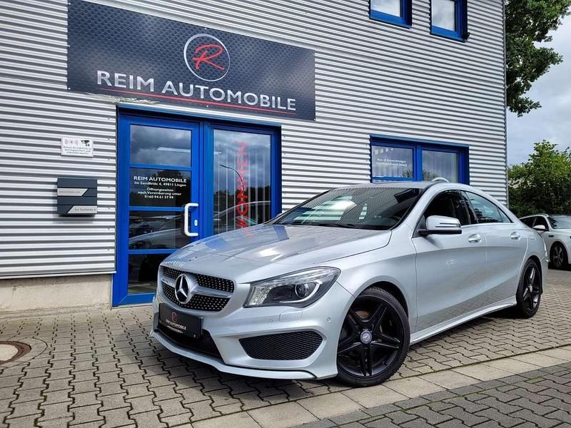 Polarsilber metalliclack Gebraucht 2013 Mercedes CLA45 AMG AMG line Limousine | 14.950 € - Bild 1/4