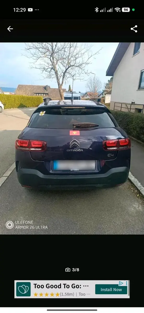 Gebraucht Citroën C4 131 PS (96 kW) 2018 Violet SUV