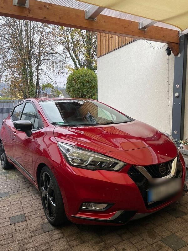 Rot Gebraucht 2019 Nissan Micra Kleinwagen | 11.000 € (Fairer Preis) - Bild 1/4