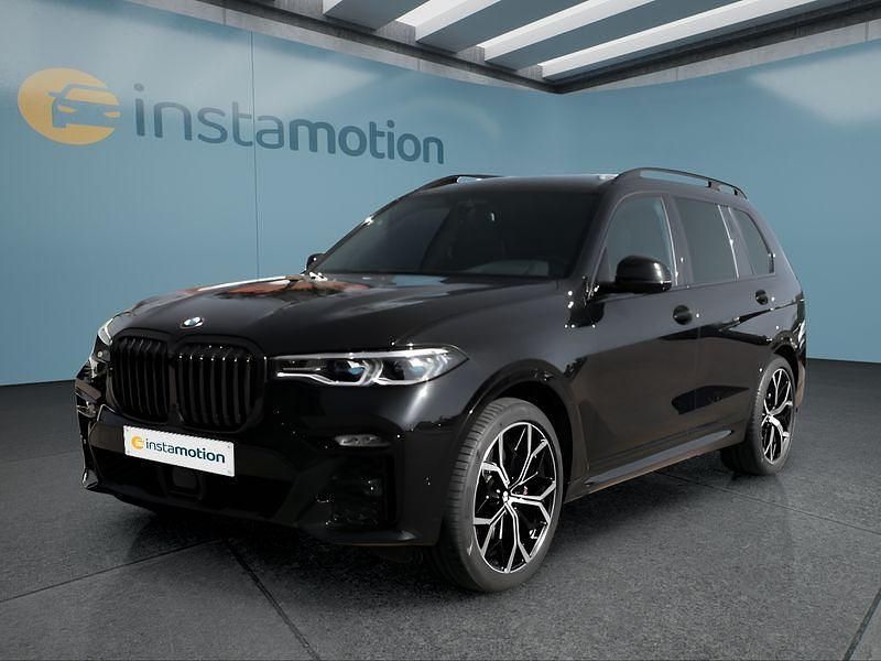 Schwarz Gebraucht 2021 BMW X7 SUV | 85.499 € (Teuer) - Bild 1/4